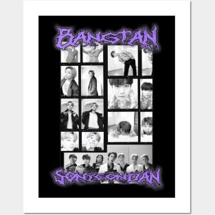 BTS - vitage 90s goth Posters and Art